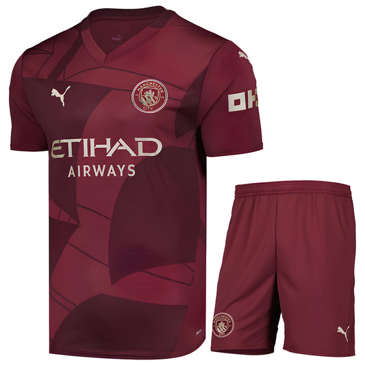 MAILLOT & SHORT MANCHESTER CITY HOMME MAN CITY THIRD 2024