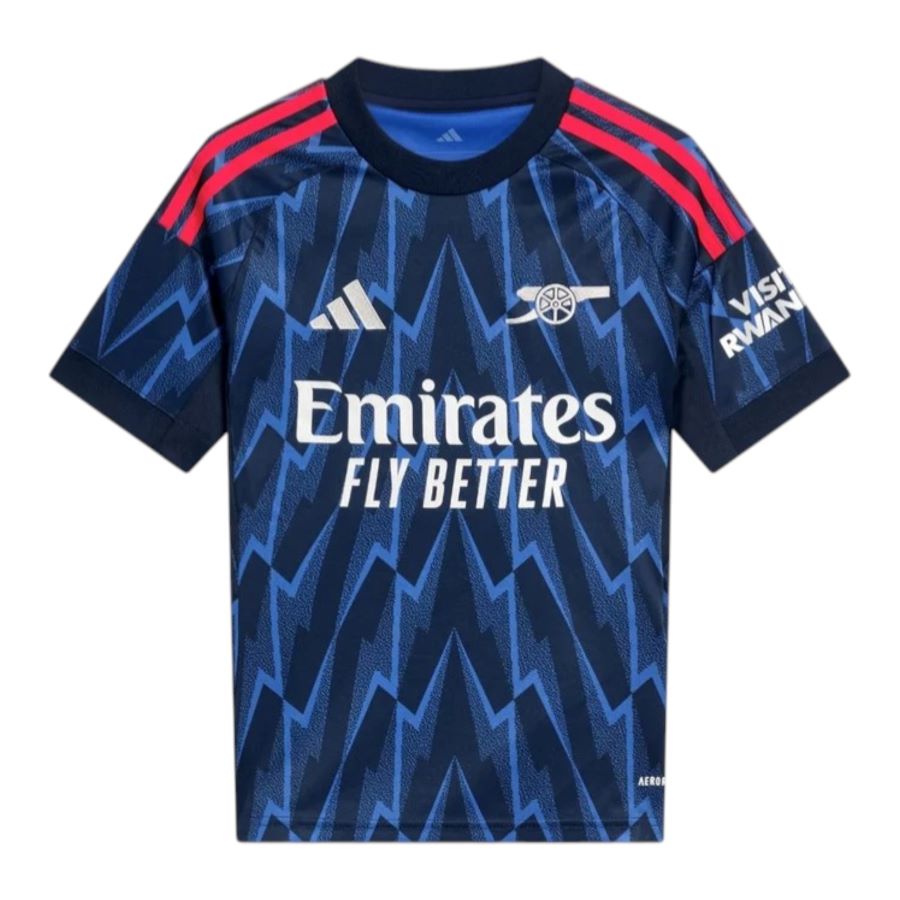 MAILLOT KIT ENFANT ARSENAL EXTERIEUR BLEU 2025/2026