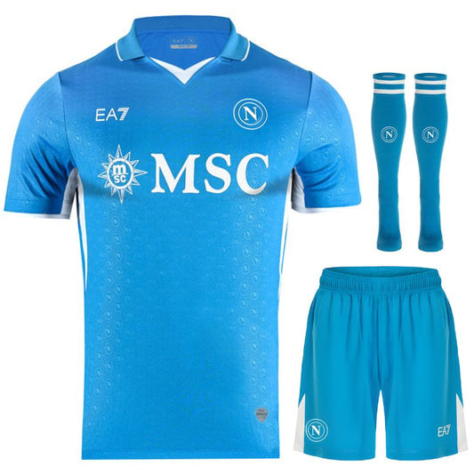 Maillot Kit Enfant Naples Domicile 2024-2025