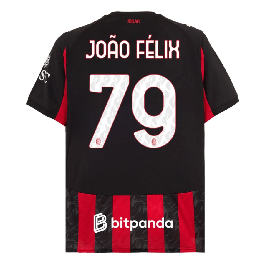 MAILLOT MILAN AC DOMICILE HOMME ROUGE 2025/2026