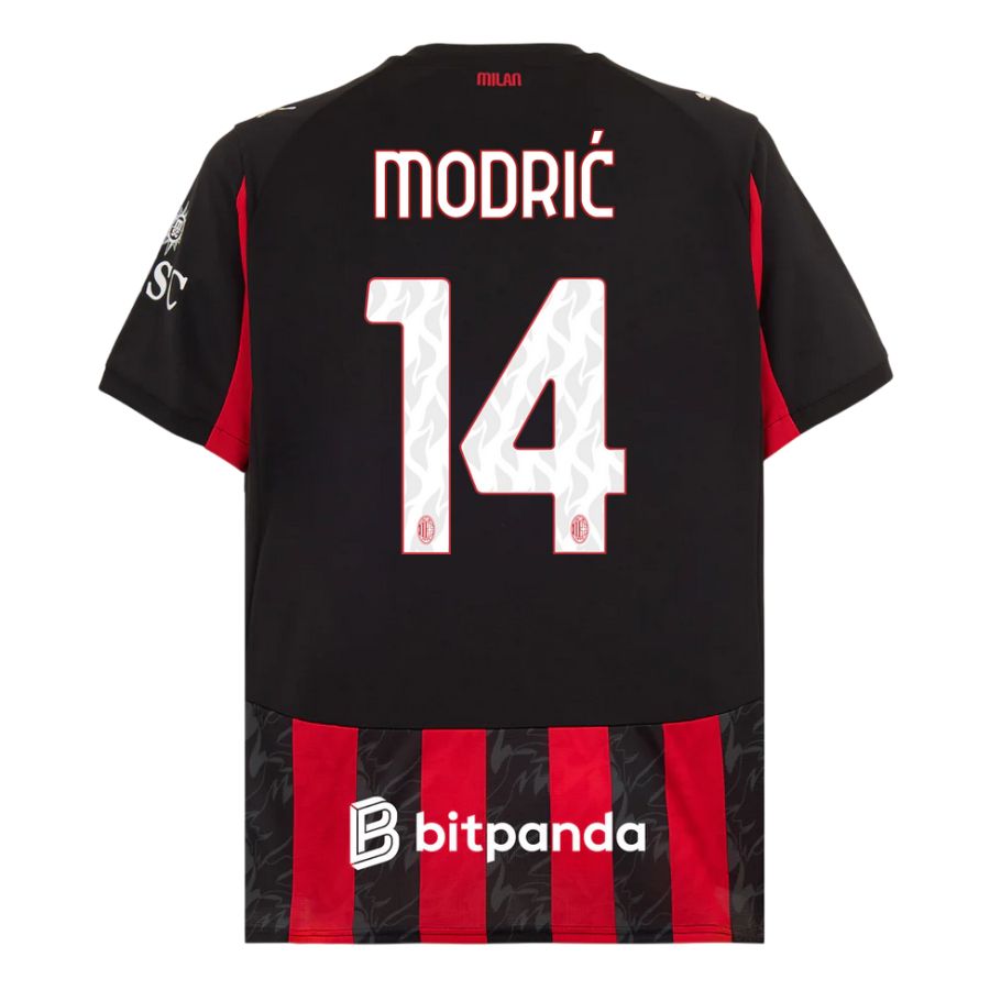 MAILLOT MILAN AC DOMICILE HOMME ROUGE 2025/2026