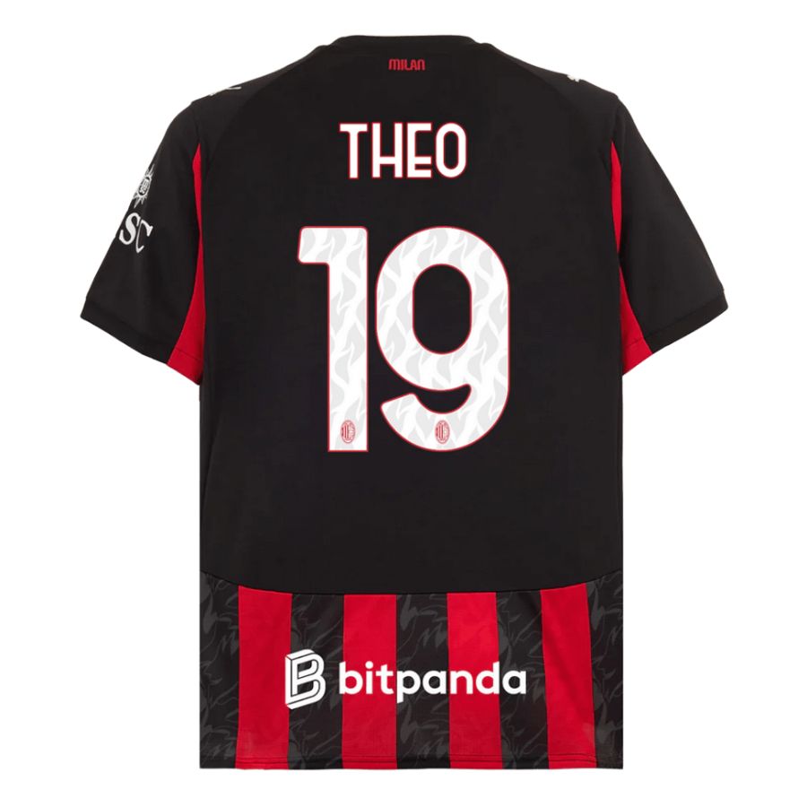 MAILLOT MILAN AC DOMICILE HOMME ROUGE 2025/2026