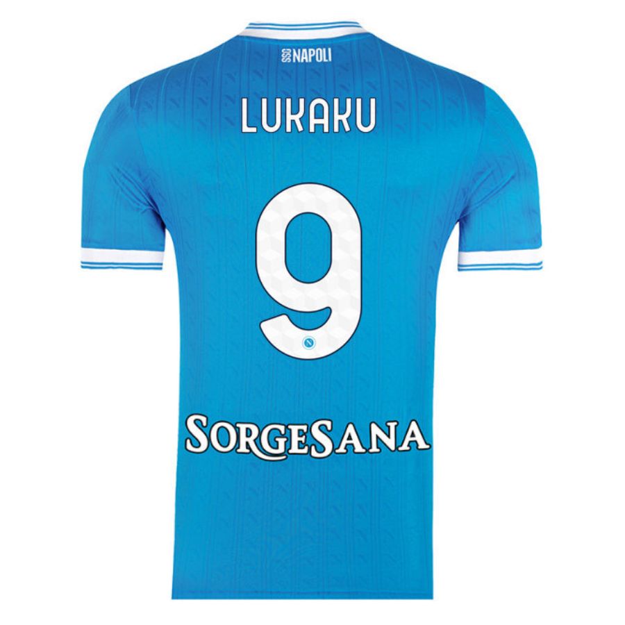 MAILLOT NAPLES DOMICILE LUKAKU HOMME BLEU 2025/2026