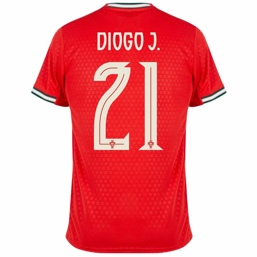 MAILLOT PORTUGAL HOMME DOMICILE ROUGE 2025/2026