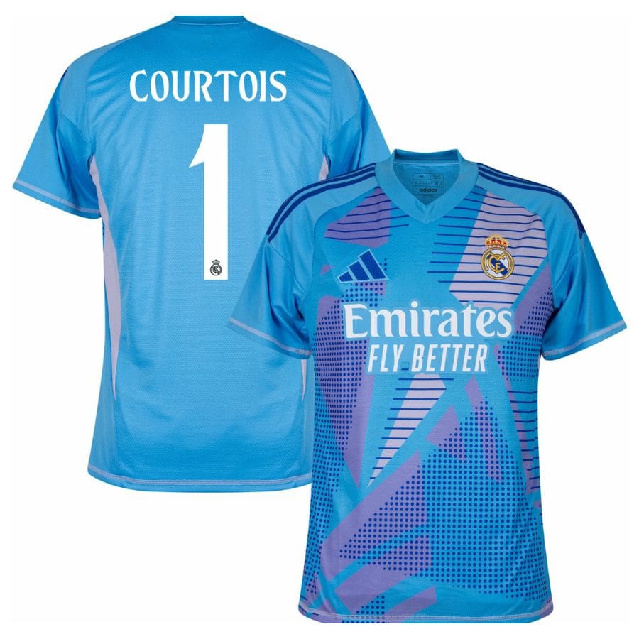 MAILLOT GARDIEN COURTOIS REAL MADRID HOMME 2024/2025