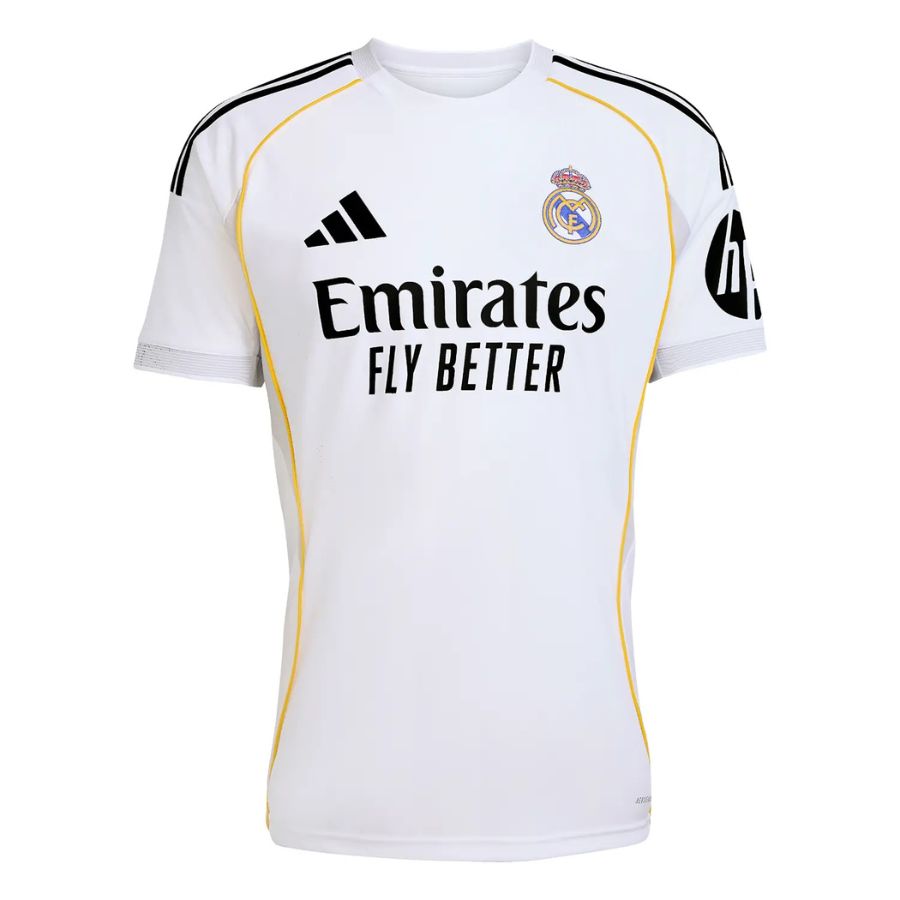 MAILLOT REAL MADRID DOMICILE HOMME BLANC 2025/2026