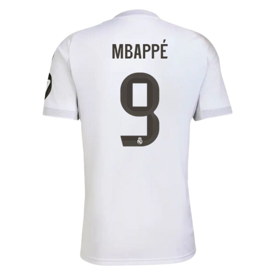 MAILLOT REAL MADRID DOMICILE HOMME BLANC MBAPPÉ 2025/2026