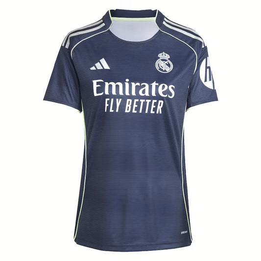 MAILLOT REAL MADRID EXTERIEUR FEMME BLEU 2025/2026