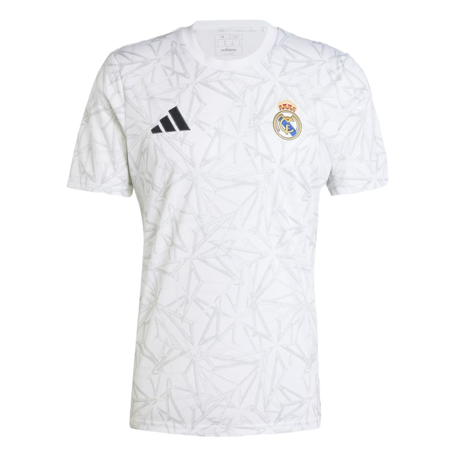 MAILLOT PRE MATCH TRAINING REAL MADRID BLANC HOMME 2024 2025
REAL MADRID