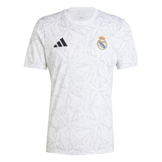 MAILLOT PRE MATCH TRAINING REAL MADRID BLANC HOMME 2024 2025
REAL MADRID