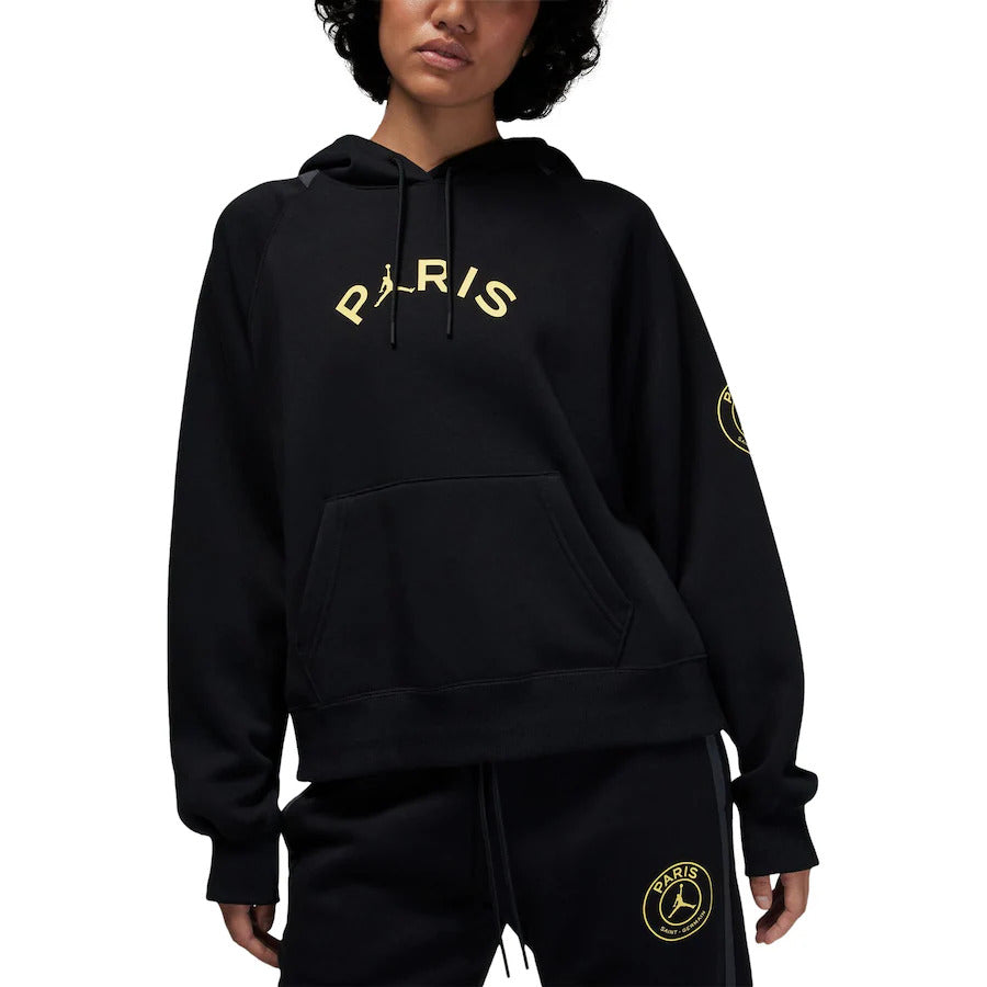 SWEAT CAPUCHE PSG JORDAN BROOKLYN FLEECE GRAPHIC FOURTH 23/24 - NOIRE