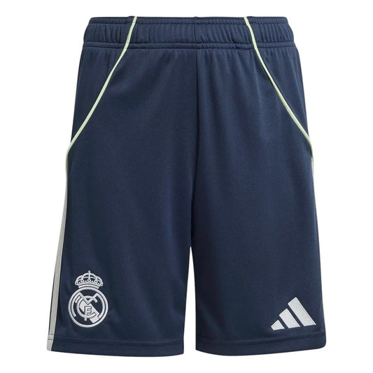 SHORT REAL MADRID EXTERIEUR HOMME BLEU 2025/2026