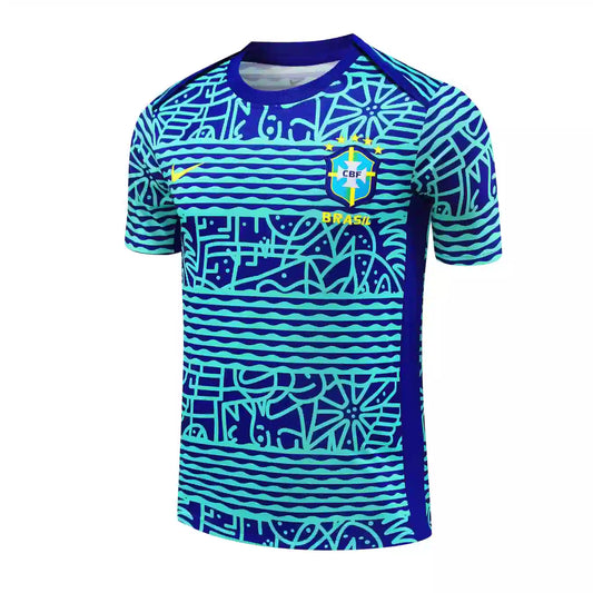 maillot brésil training bleu vert 2025/2026