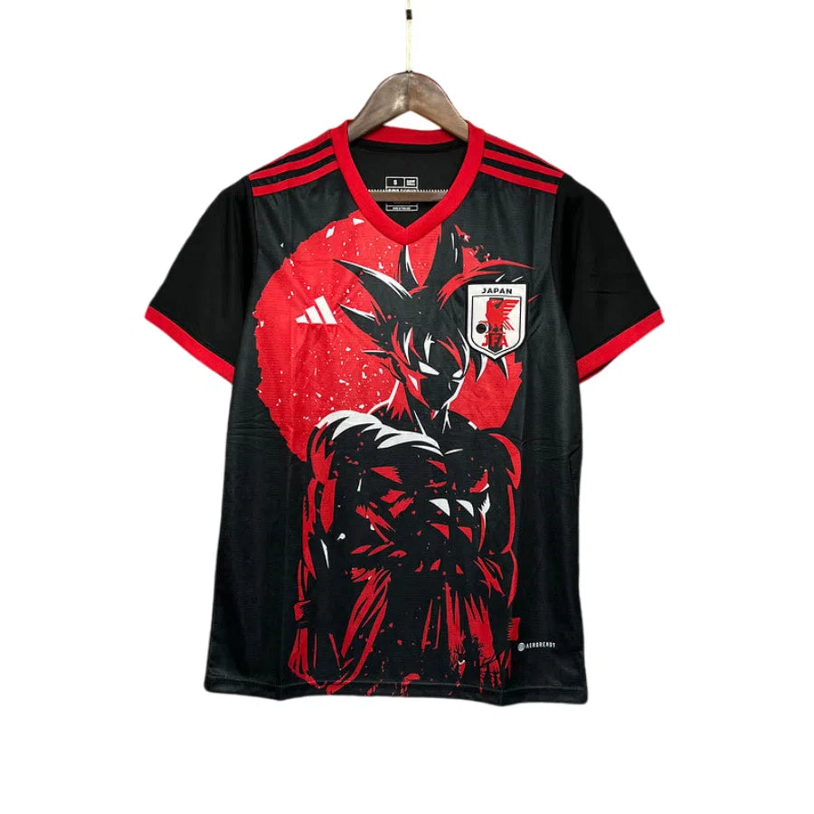maillot japon black red goku - dragon ball 2024/2025