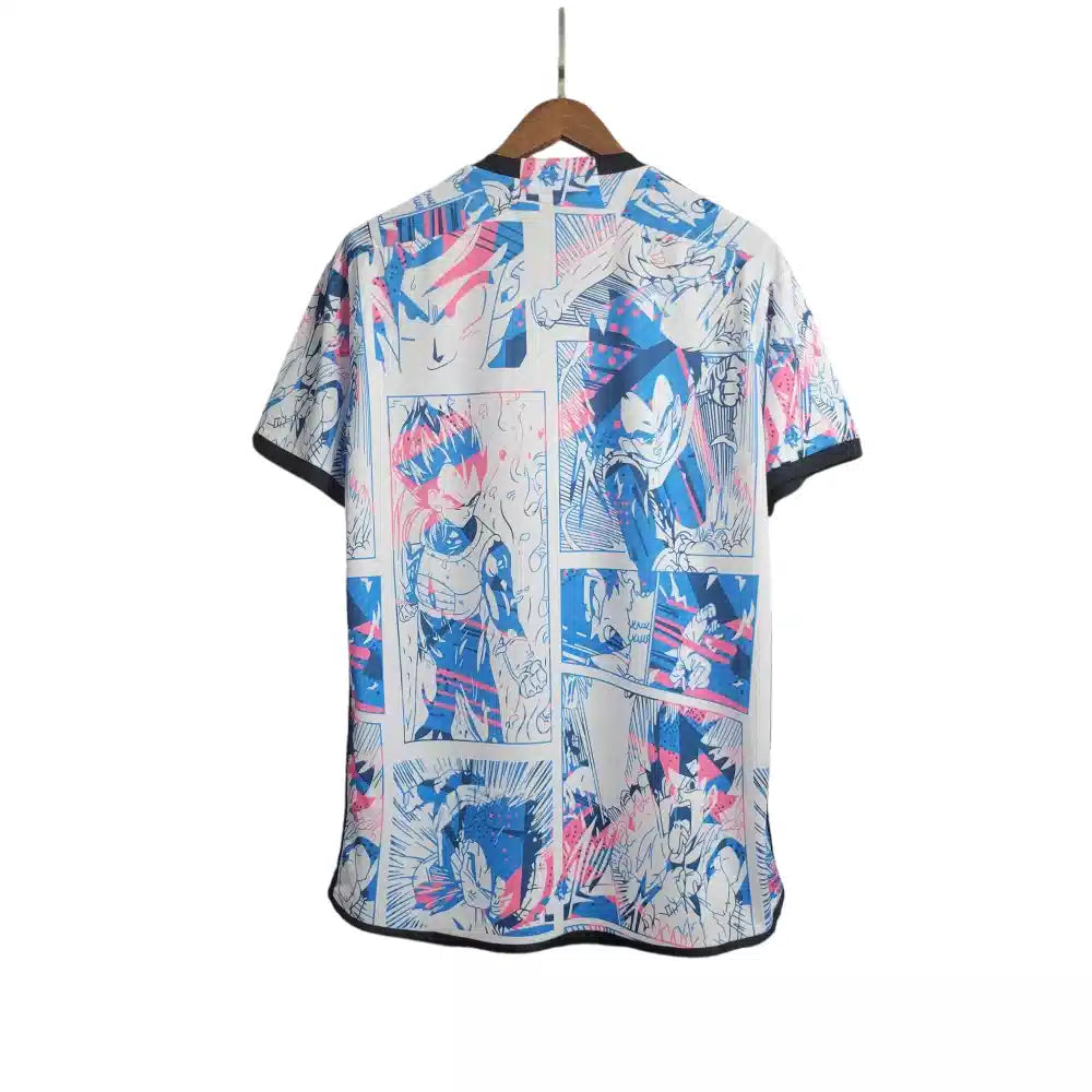 maillot japon dragon ball bleu/rose concept 2024/2025