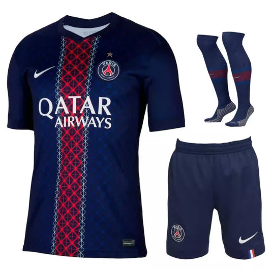 maillot kit enfant 1 etoile paris sg domicile 2025/2026