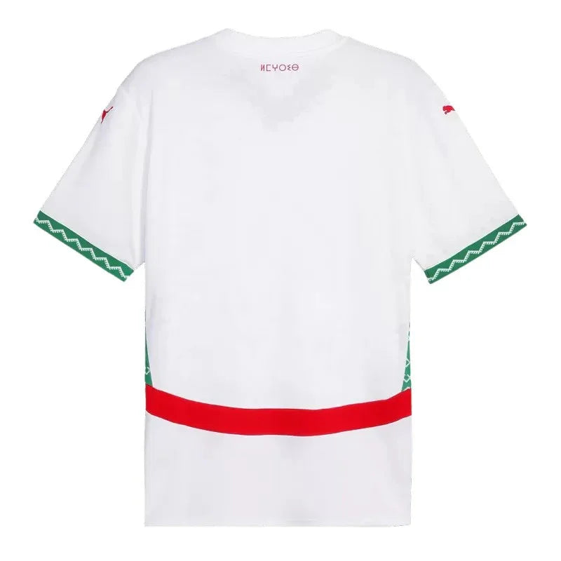 maillot maroc exterieur blanc 2024/2025