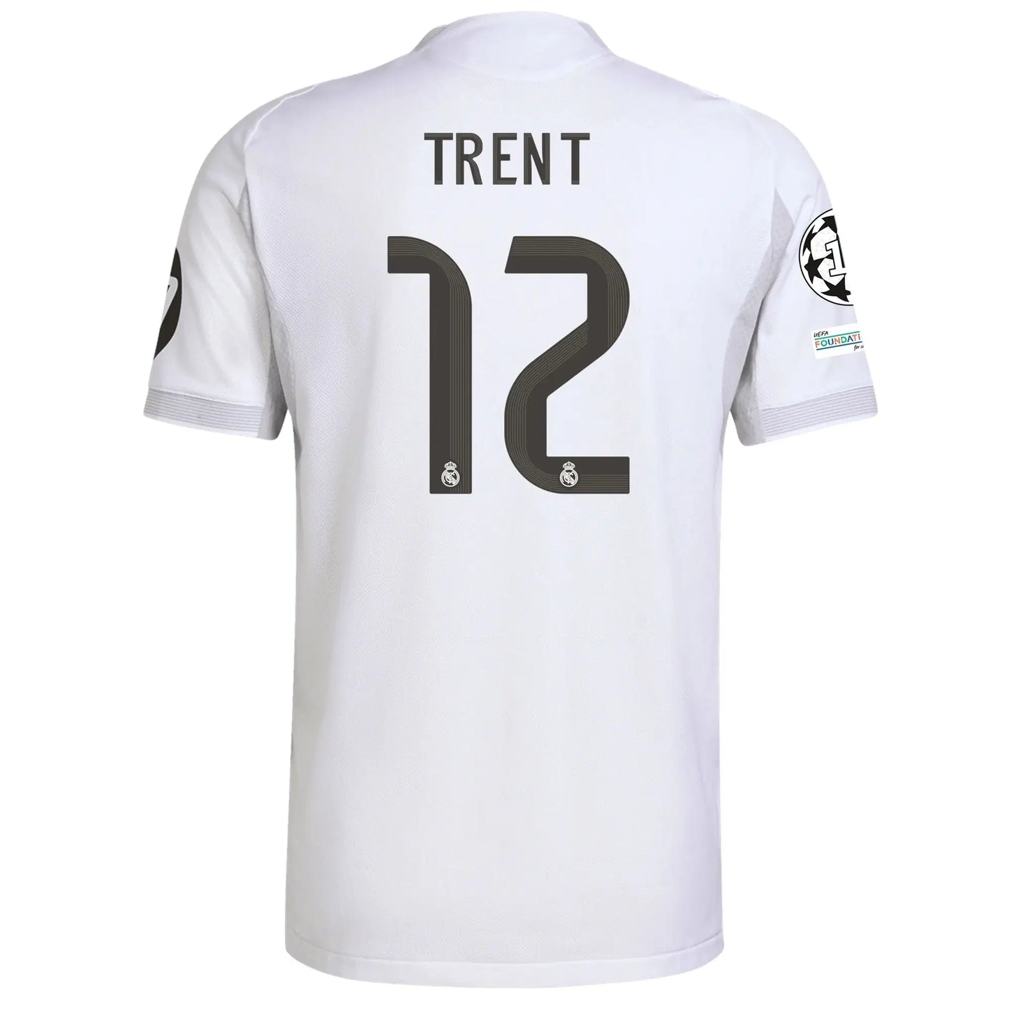 MAILLOT REAL MADRID TRENT DOMICILE HOMME BLANC 2025/2026
