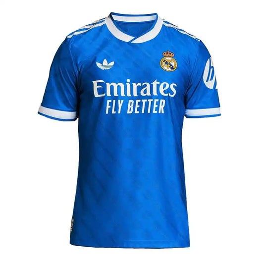 maillot real madrid valverde bleu thrid 2025/2026